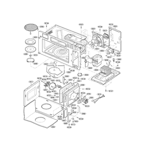 Part Location Diagram of EAS42812919 LG MAGNETRON