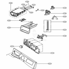 Part Location Diagram of EBR78770639 LG PCB ASSEMBLY,DISPLAY