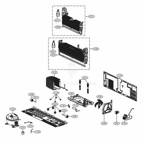 Part Location Diagram of EAD64168627 LG HARNESS ASSEMBLY