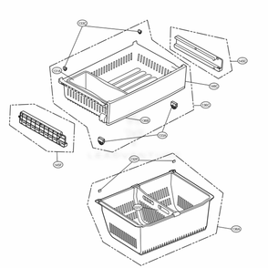 Part Location Diagram of MEA65670301 LG GUIDE,RAIL