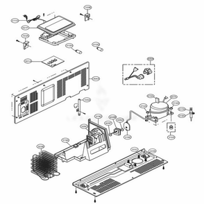 Part Location Diagram of EBR80977511 LG PCB ASSEMBLY,MAIN