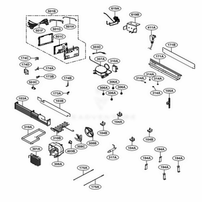 Part Location Diagram of ACQ90062006 LG COVER ASSEMBLY