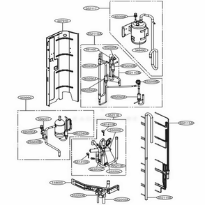 Part Location Diagram of EBG61107106 LG THERMISTOR ASSEMBLY,NTC