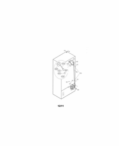 Valve And Water Tube Parts Diagram and Parts List for 79572034111  Kenmore Refrigerator