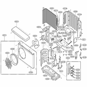 Part Location Diagram of EAD62437307 LG DRAWING,ASSEMBLY