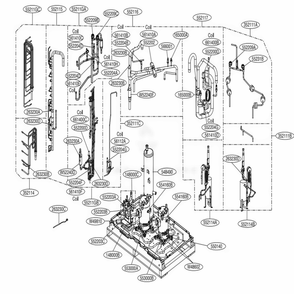 Main 3 Diagram and Parts List for ARUB168BTE4 AWGBLUS LG Air Conditioner