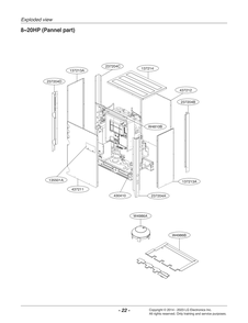 Diagram 2 Diagram and Parts List for ARWB144DAS4 AWGBLUS LG Air Conditioner
