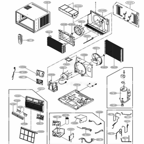 Part Location Diagram of ABQ75823205 LG CASE ASSEMBLY,CONTROL