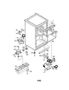 Part Location Diagram of J581-00024A LG BRACKET-C