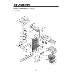 Section 4 Diagram and Parts List for LRSC26944TT ATICLGA LG Refrigerator