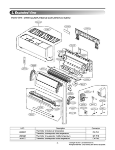 Part Location Diagram of EBR83323136 LG PCB ASSEMBLY,DISPLAY
