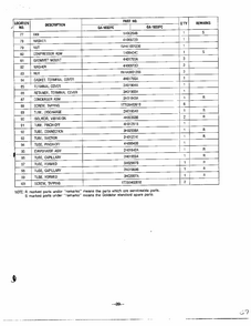 Room Air Conditioner Page 4 Diagram and Parts List for GA-1834FC  LG Air Conditioner