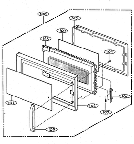 Part Location Diagram of 3828W5A0710 LG MANUAL,OWNERS