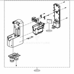 Base Assembly Body Diagram and Parts List for A902RM ABRELGA LG Upright Vacuum