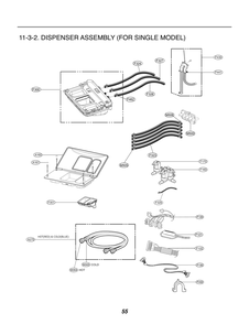 Part Location Diagram of 6850EC2007Q LG HARNESS,MULTI