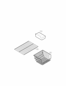 Freezer Parts Diagram and Parts List for 79578272901  Kenmore Refrigerator