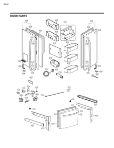 Part Location Diagram of MFC62289602 LG LEVER,DISPENSER