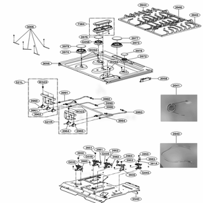 Part Location Diagram of MCK68473807 LG COVER,REAR