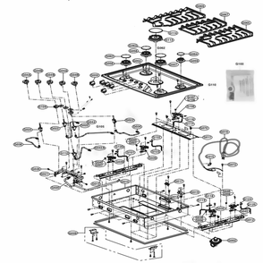 Part Location Diagram of EBZ60711316 LG Nozzle Assembly,part