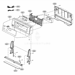 Part Location Diagram of AGM73551674 LG PARTS ASSEMBLY