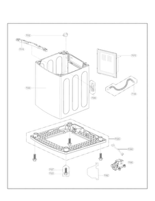 Part Location Diagram of MEG63440201 LG HOLDER