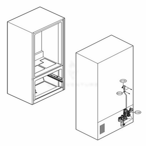 Valve And Water Tube Parts Diagram and Parts List for LFCS27596S ASTCNA0 LG Refrigerator