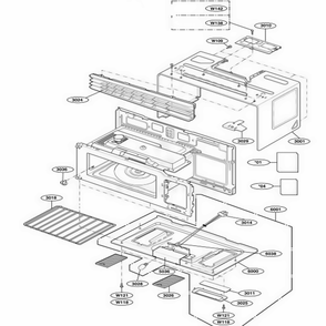Part Location Diagram of 3828W5A8143 LG MANUAL,OWNERS
