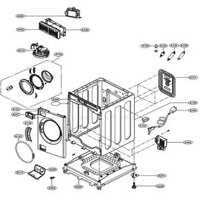 Part Location Diagram of 5006ER2012J LG CAP,COVER