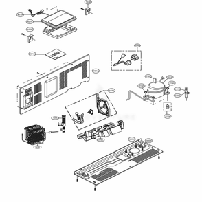 Part Location Diagram of EBR85624963 LG PCB ASSEMBLY,MAIN