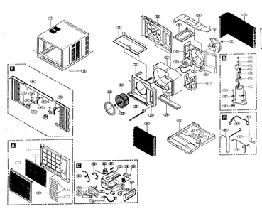 Part Location Diagram of 5210A30144K LG TUBE,EVAPORATOR