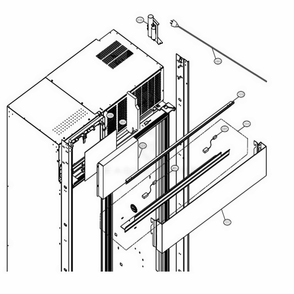 Top Part Diagram and Parts List for UPSXB2627S ASTCNA1 LG Refrigerator