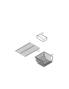 Freezer Parts Diagram and Parts List for LRBC20512SW 01 LG Refrigerator