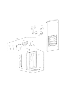 Part Location Diagram of MCK66585132 LG COVER,DISPLAY
