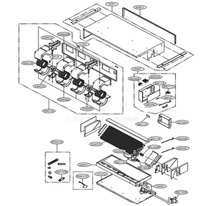 Part Location Diagram of EBR80820301 LG PCB ASSEMBLY,SUB