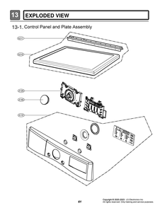 Part Location Diagram of AEZ73913424 LG KNOB ASSEMBLY
