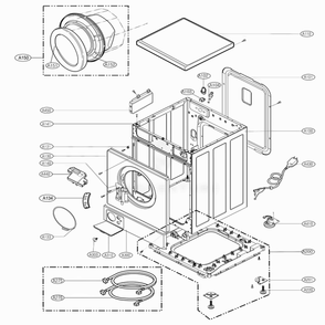 Part Location Diagram of 6601ER1003A LG SWITCH ASSEMBLY,LOCKER