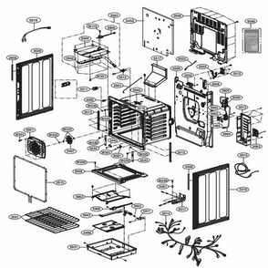 Part Location Diagram of AEJ72912907 LG HOLDER ASSEMBLY