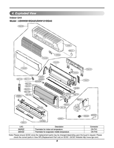 Part Location Diagram of MCK67886607 LG COVER,BEARING