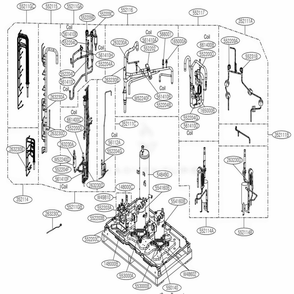 Main 3 Diagram and Parts List for ARUB168DTE4 AWGBLUS LG Air Conditioner