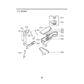 Section 2 Diagram and Parts List for WM3988HWA ABWEEUS LG Washer