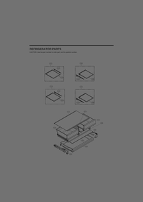 Refrigerator Parts Diagram and Parts List for GR-G27ANSNM ASTCNA2 LG Refrigerator