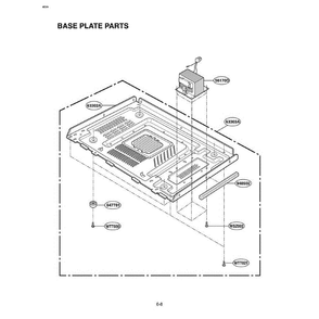 Section 8 Diagram and Parts List for LMH1017CVST AS1ELGA LG Microwave Oven Combo