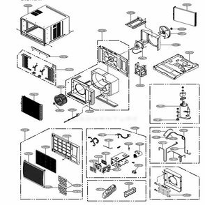 Part Location Diagram of TBZ36035404 LG COMPRESSOR SET,CHINA