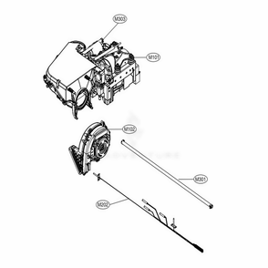Part Location Diagram of EBG62845901 LG THERMISTOR ASSEMBLY