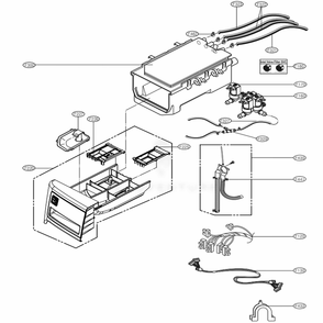 Part Location Diagram of EAD61212346 LG HARNESS,MULTI