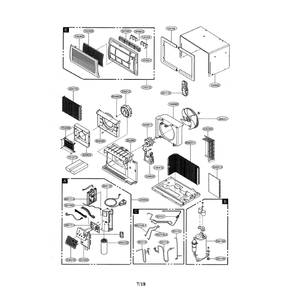 Part Location Diagram of EBR76261811 LG PCB ASSEMBLY,MAIN