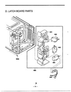 Microwave Complete Page 5 Diagram and Parts List for MA-870MW  LG Microwave