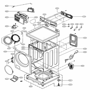 Part Location Diagram of MEB63035504 LG HANDLE