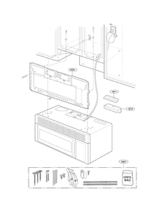 Part Location Diagram of 4922W1A021B LG Card,Template
