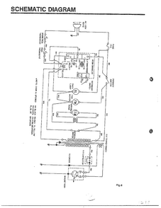 Schematic Diagram Diagram and Parts List for MA-884M  LG Microwave